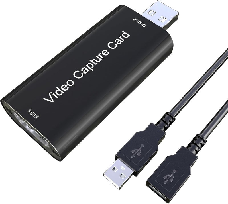 DiamondTiger Capture Card for Streaming - 4K HDMI Video Capture Card,Cam Link Card Game Audio Capture Adapter,HDMI to USB 2.0 Record Capture Device for Streaming, Gaming,Live Broadcasting - Image 1